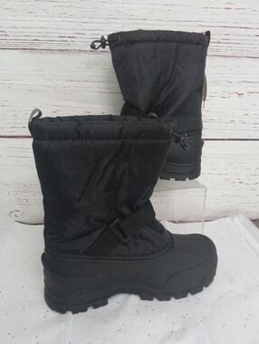 Northside Frosty Youth Size 6 Black 3M Thinsulate 200g Water Resistant Boots